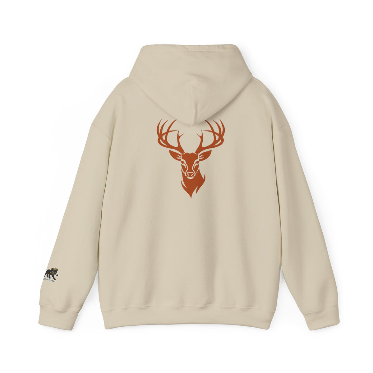 deer head Hooded Sweatshirt, Unisex Casual Hoodie