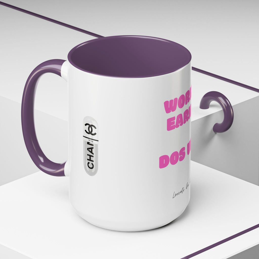 work earn dos up  Coffee Mug (11, 15oz)