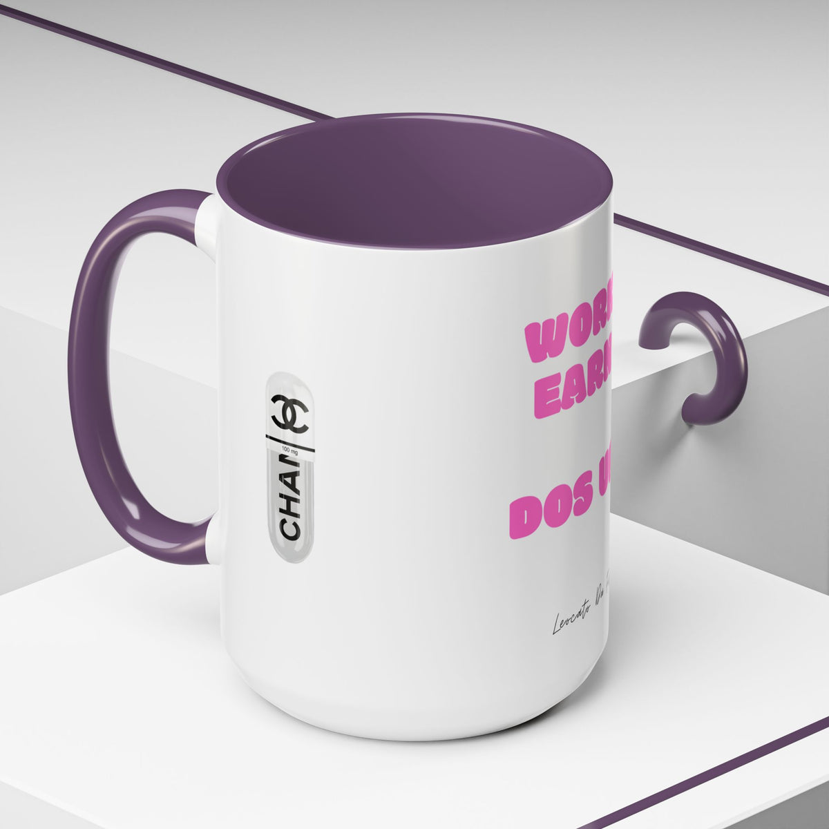 work earn dos up  Coffee Mug (11, 15oz)