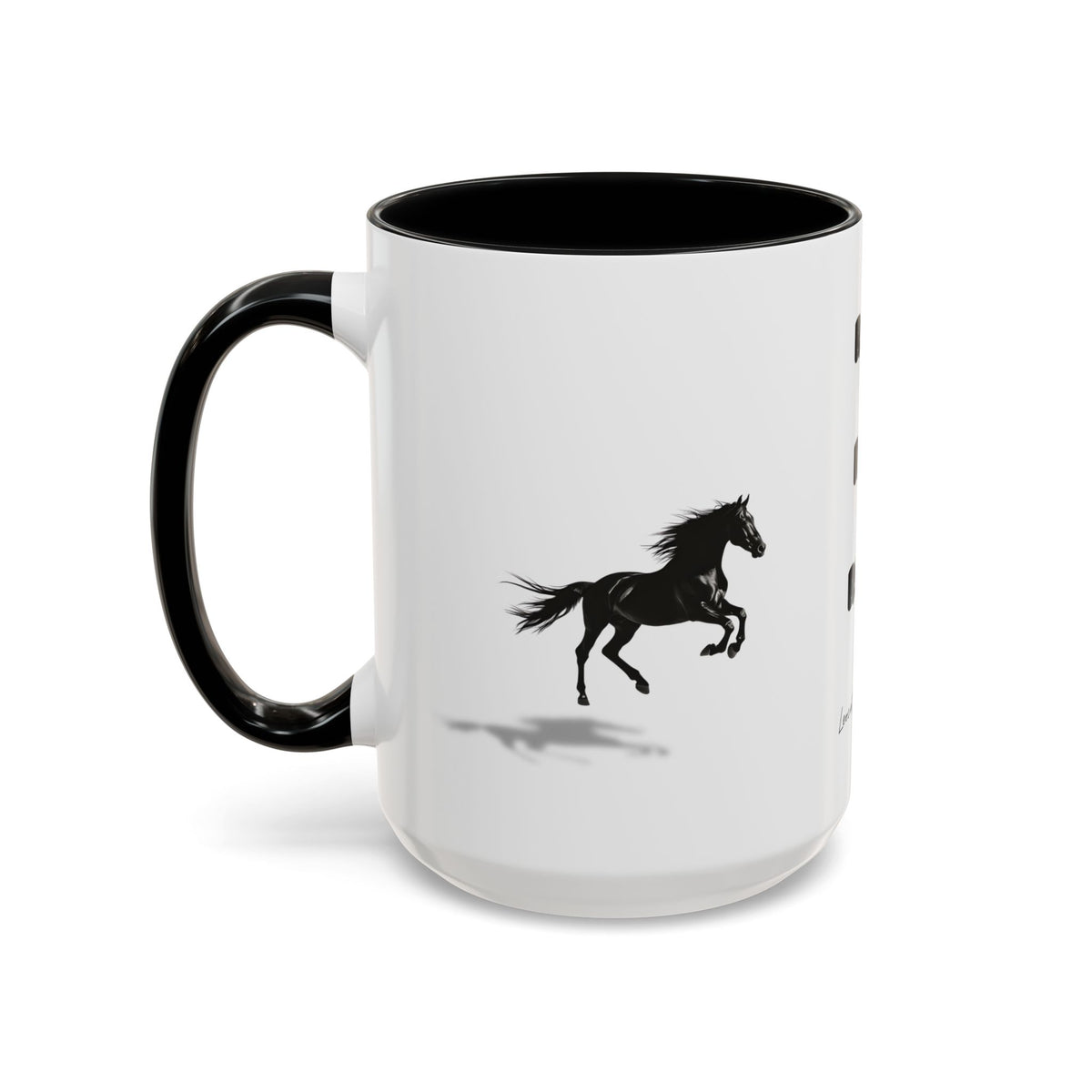 horse rise run  Coffee Mug (11, 15oz)