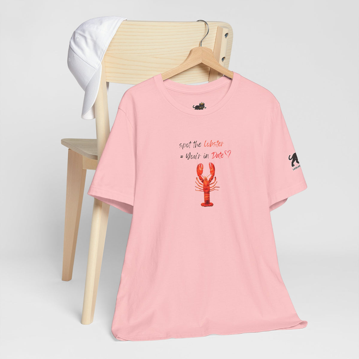 spot the  lobster your in date Graphic Tee, Casual Summer Shirt, Marine Life T-Shirt, Gift for Sea Lovers,  high quality