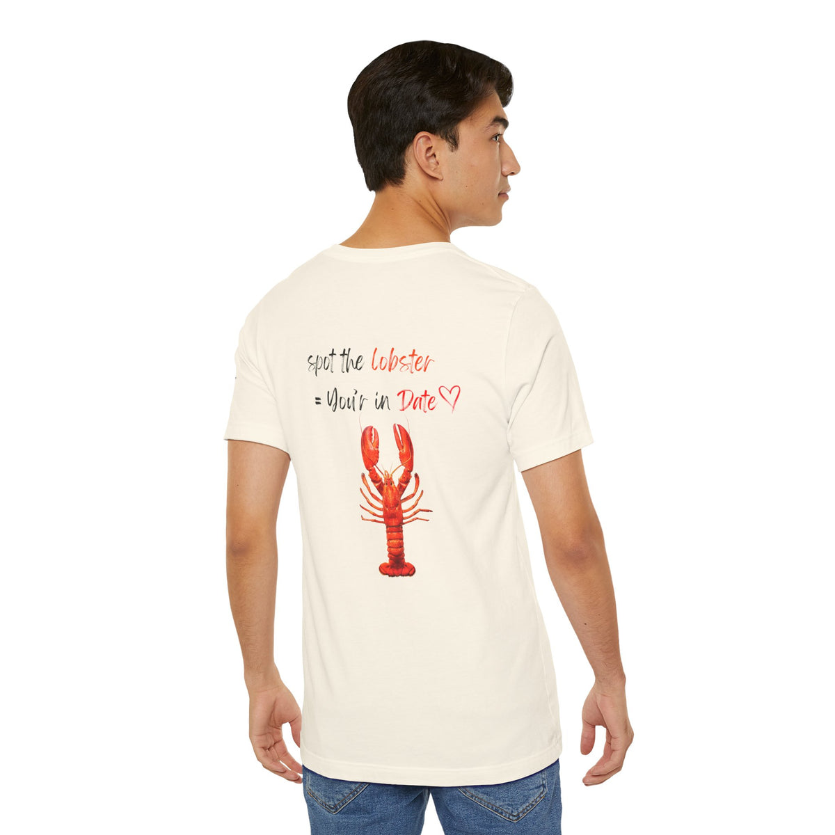 spot the  lobster your in date Graphic Tee, Casual Summer Shirt, Marine Life T-Shirt, Gift for Sea Lovers,  high quality