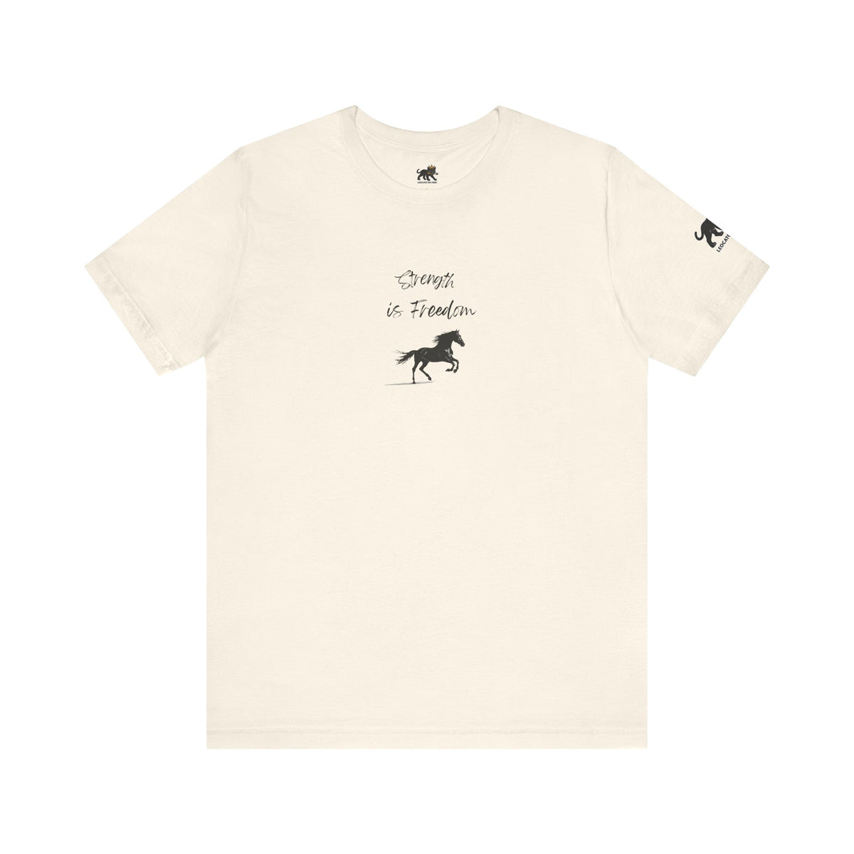 strength is freedom Graphic Tee, Casual Summer Shirt, Marine Life T-Shirt, Gift for Sea Lovers,  high quality