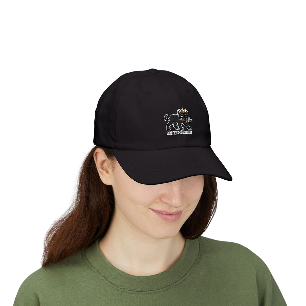 leocato da fishi hat ,  Stylish Baseball Hat, Perfect Gift for Dads, Casual Wear, Outdoor Adventures, Fishing Events