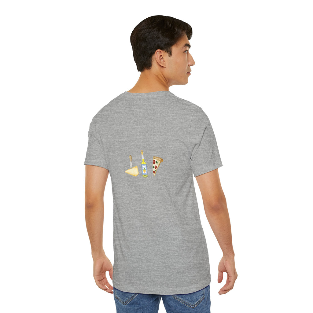 italian food Graphic Tee, Casual Summer Shirt, Marine Life T-Shirt, Gift for Sea Lovers,  high quality