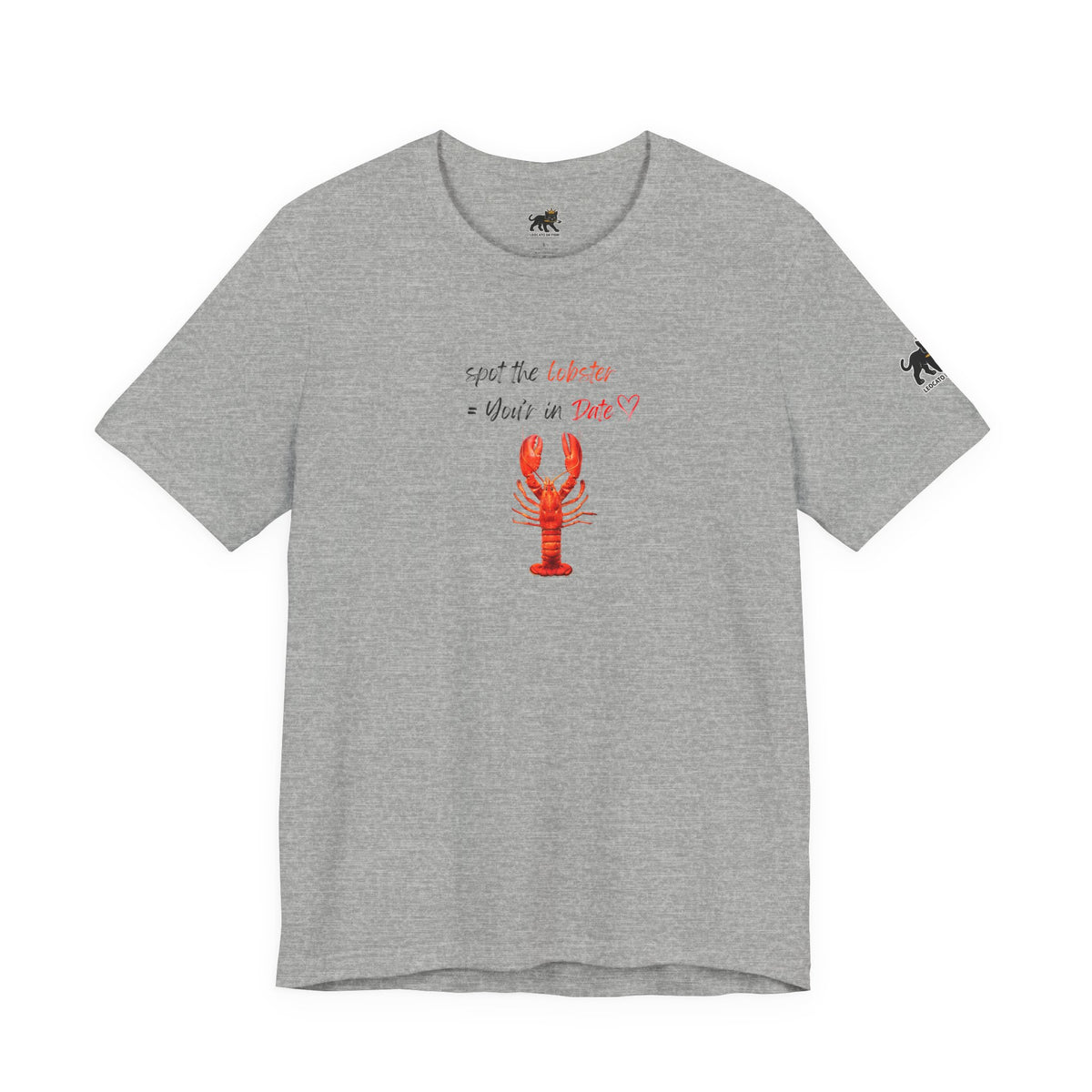 spot the  lobster your in date Graphic Tee, Casual Summer Shirt, Marine Life T-Shirt, Gift for Sea Lovers,  high quality
