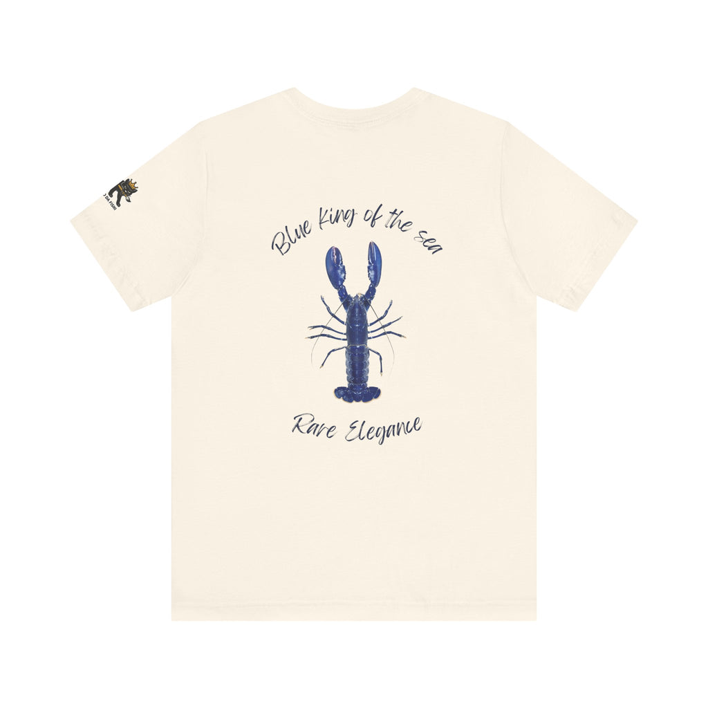 blue king of sea Lobster Graphic Tee, Casual Summer Shirt, Marine Life T-Shirt, Gift for Sea Lovers,  high quality
