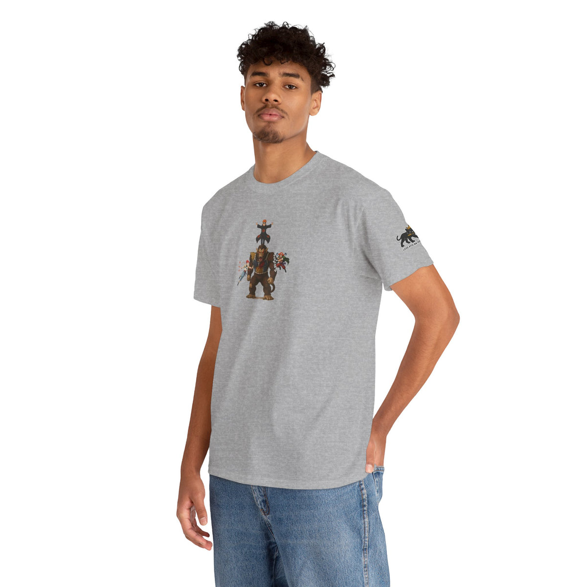fight war Vintage Hero Graphic Tee, Unisex Casual T-Shirt, Fun Character Tee, Perfect Gift for Comics Fans, Unique Everyday Wear