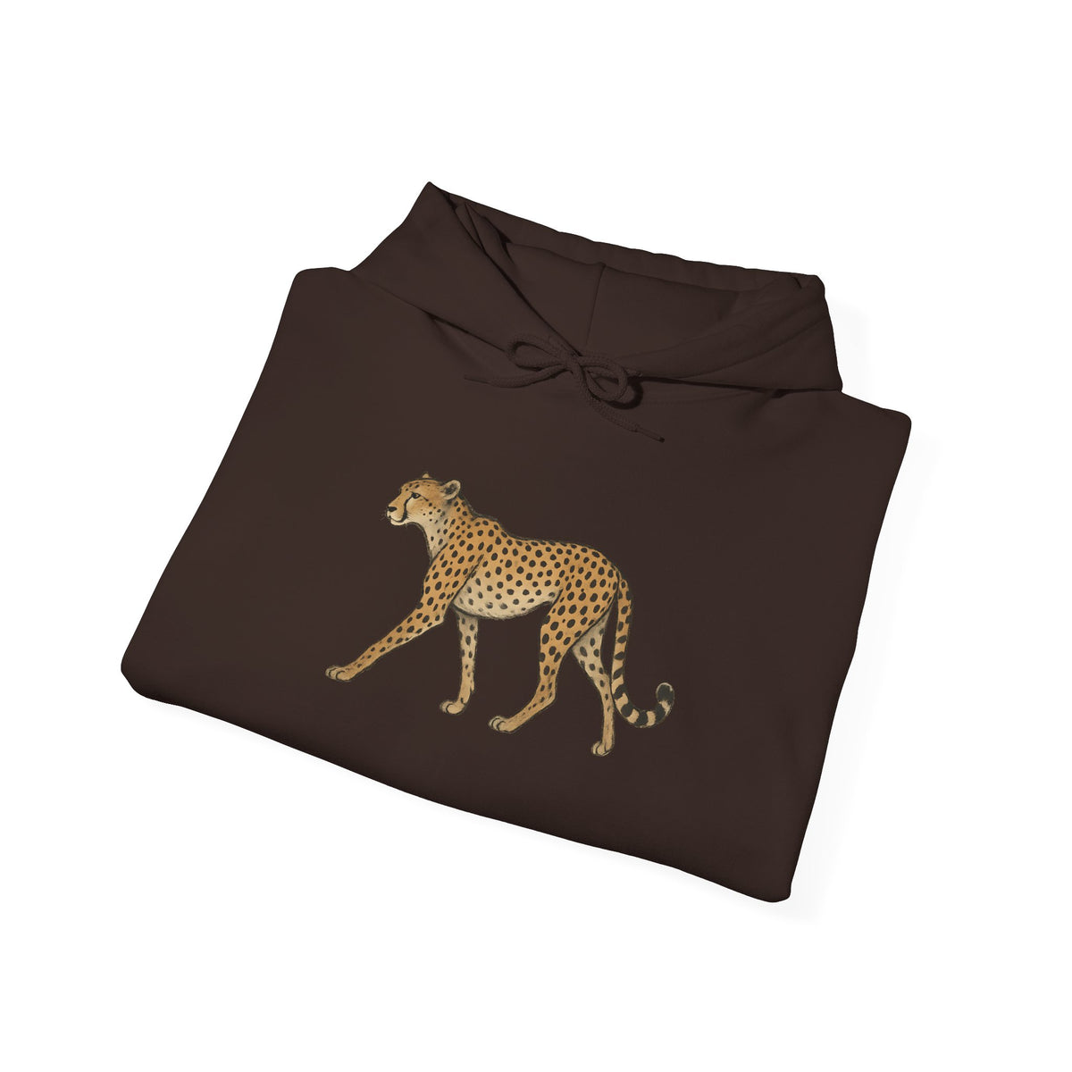 Unisex Hooded ' cheetah '