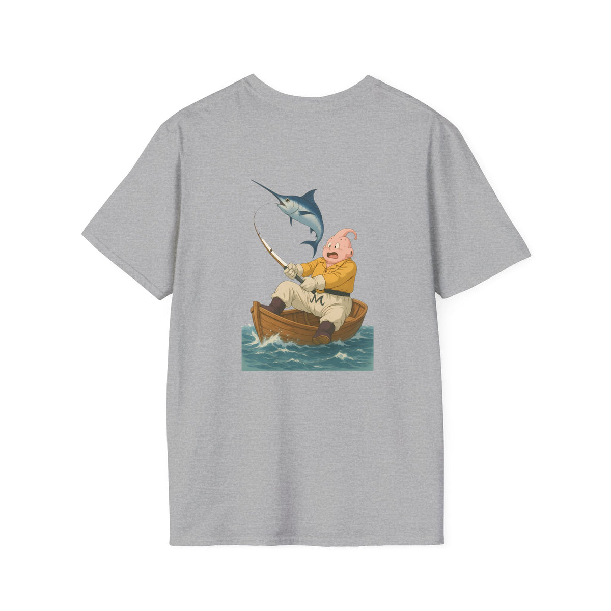 Fishing buu Unisex T-Shirt, Casual Wear, Gift for Fishermen, Outdoor Adventure Shirt, Summer Apparel, Fishing Enthusiast Tee