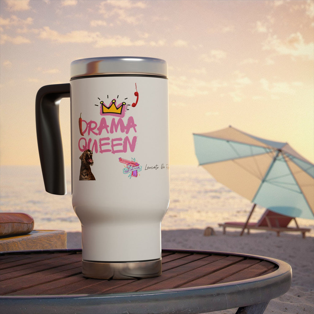 Drama Queen Travel Mug, coffee or tea - ice drink