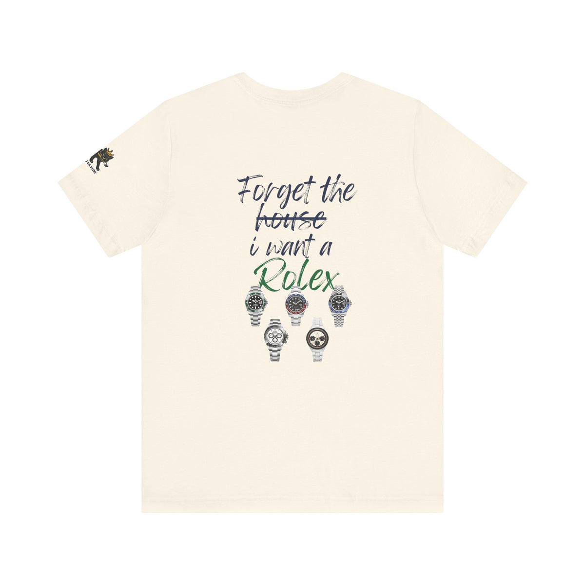 forget i want rolex Graphic Tee, Casual Summer Shirt, Marine Life T-Shirt, Gift for Sea Lovers,  high quality