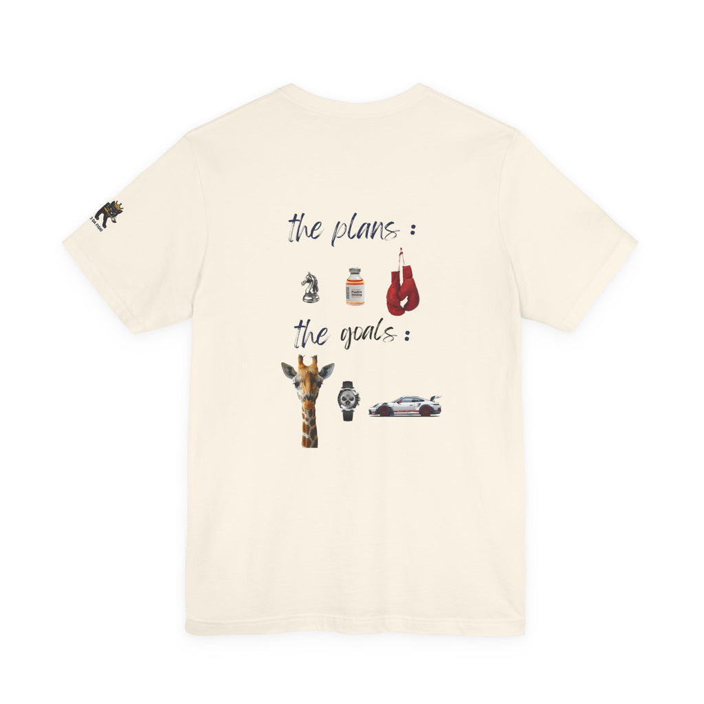 the plans ? the goals ?  Graphic Tee, Casual Summer Shirt, Marine Life T-Shirt, Gift for Sea Lovers,  high quality