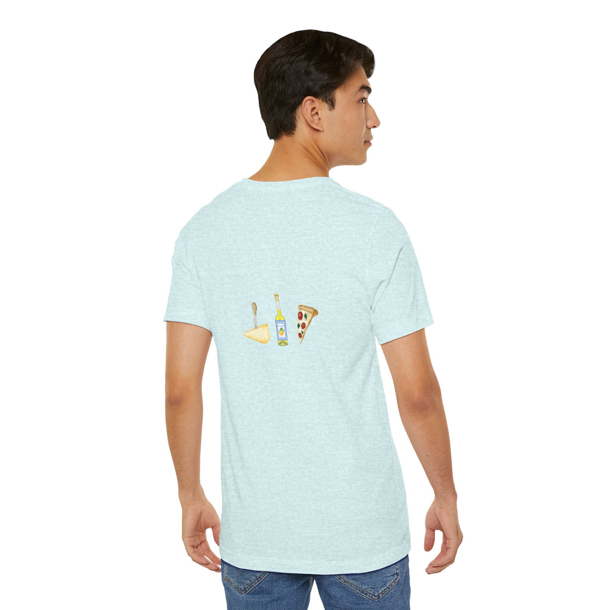 italian food Graphic Tee, Casual Summer Shirt, Marine Life T-Shirt, Gift for Sea Lovers,  high quality