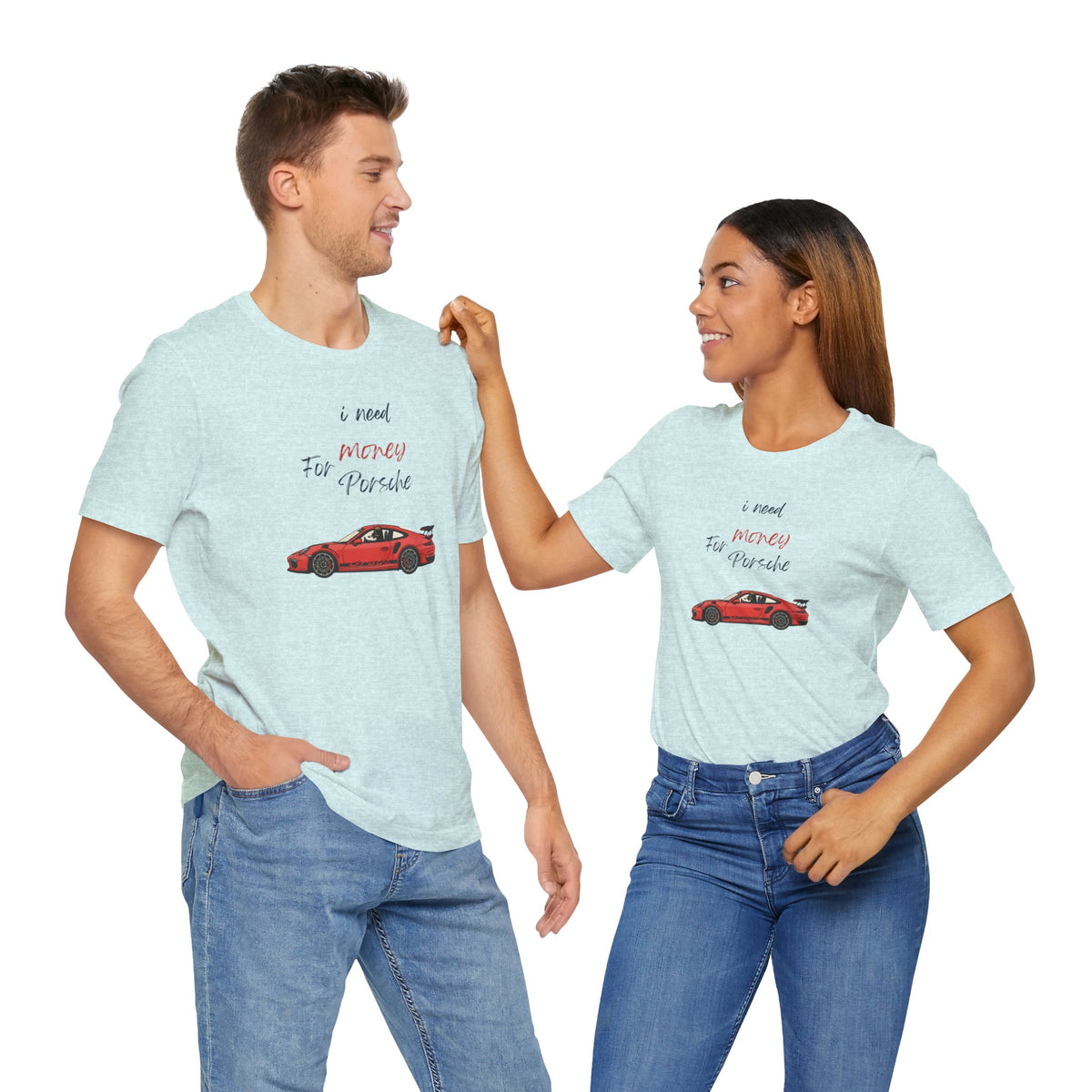need money for porsche Graphic Tee, Casual Summer Shirt, Marine Life T-Shirt, Gift for Sea Lovers,  high quality
