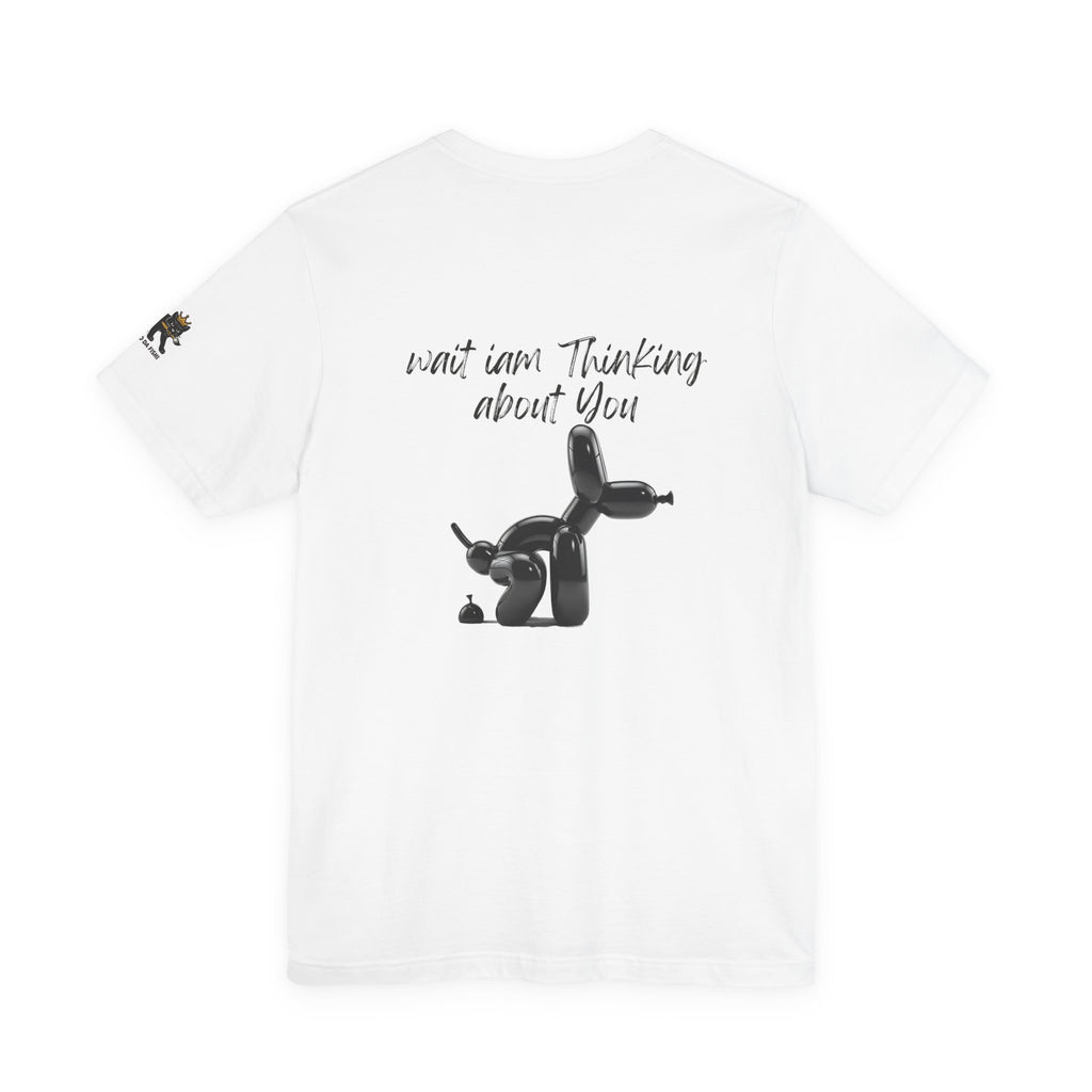 wait iam thinking about you Graphic Tee, Casual Summer Shirt, Marine Life T-Shirt, Gift for Sea Lovers,  high quality