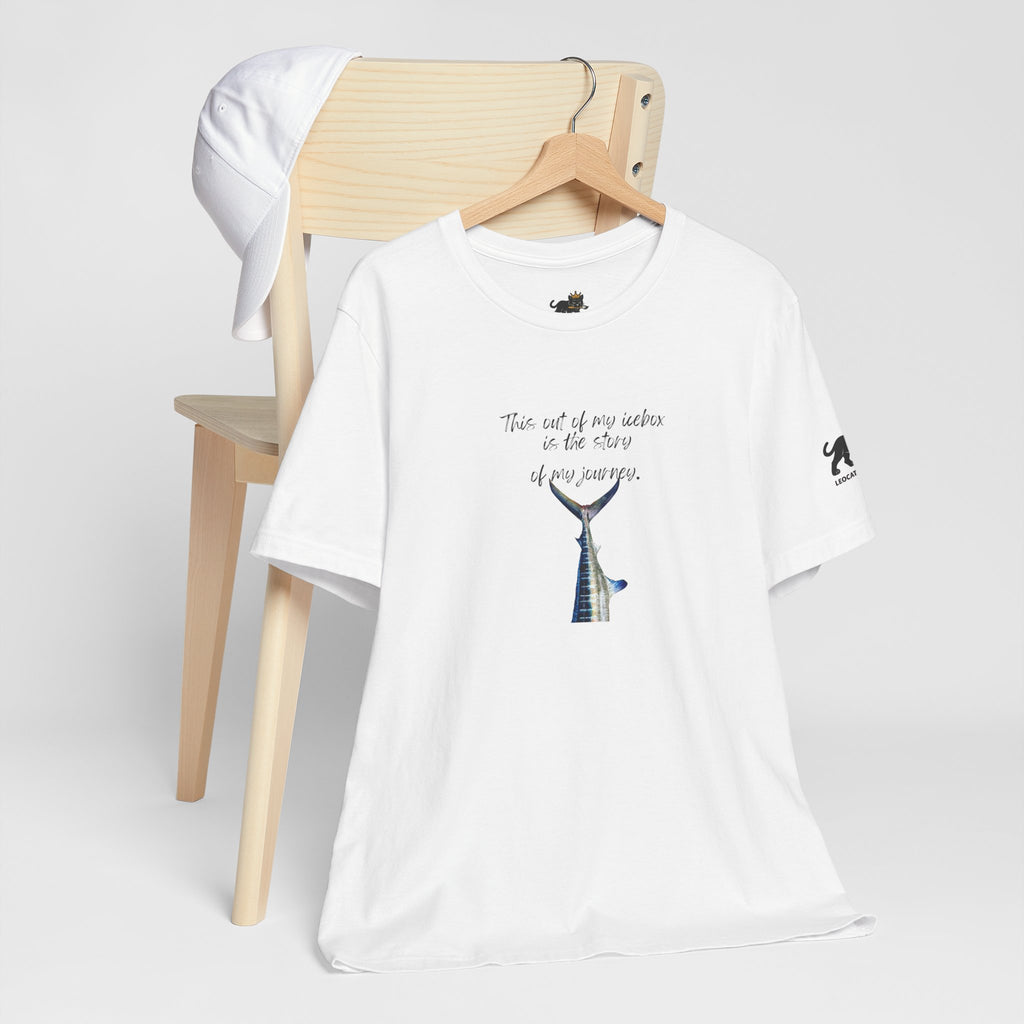 story of my journe  Graphic Tee, Casual Summer Shirt, Marine Life T-Shirt, Gift for Sea Lovers,  high quality