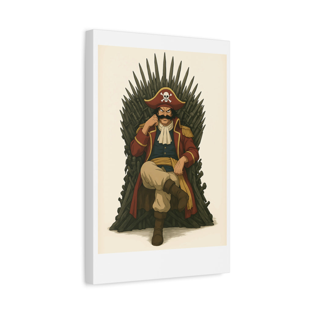 king of the thrones Wall Art, Matte Canvas Print, Home Decor, Sports Gift, Athletic Wall Decor, Gym Decoration