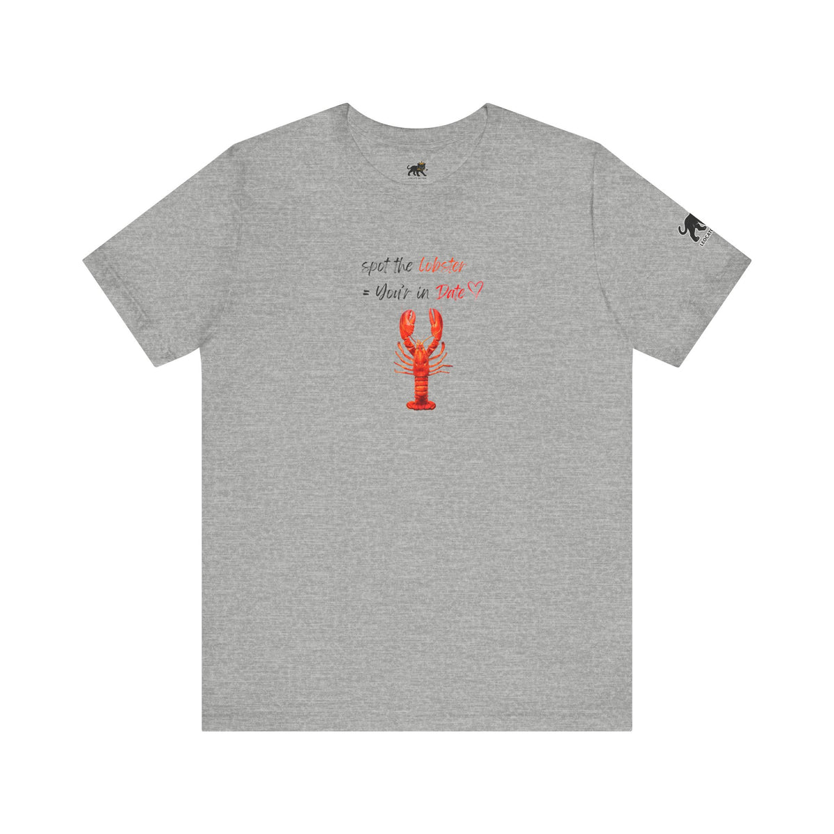 spot the  lobster your in date Graphic Tee, Casual Summer Shirt, Marine Life T-Shirt, Gift for Sea Lovers,  high quality