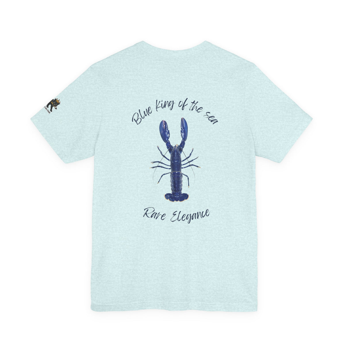 blue king of sea Lobster Graphic Tee, Casual Summer Shirt, Marine Life T-Shirt, Gift for Sea Lovers,  high quality