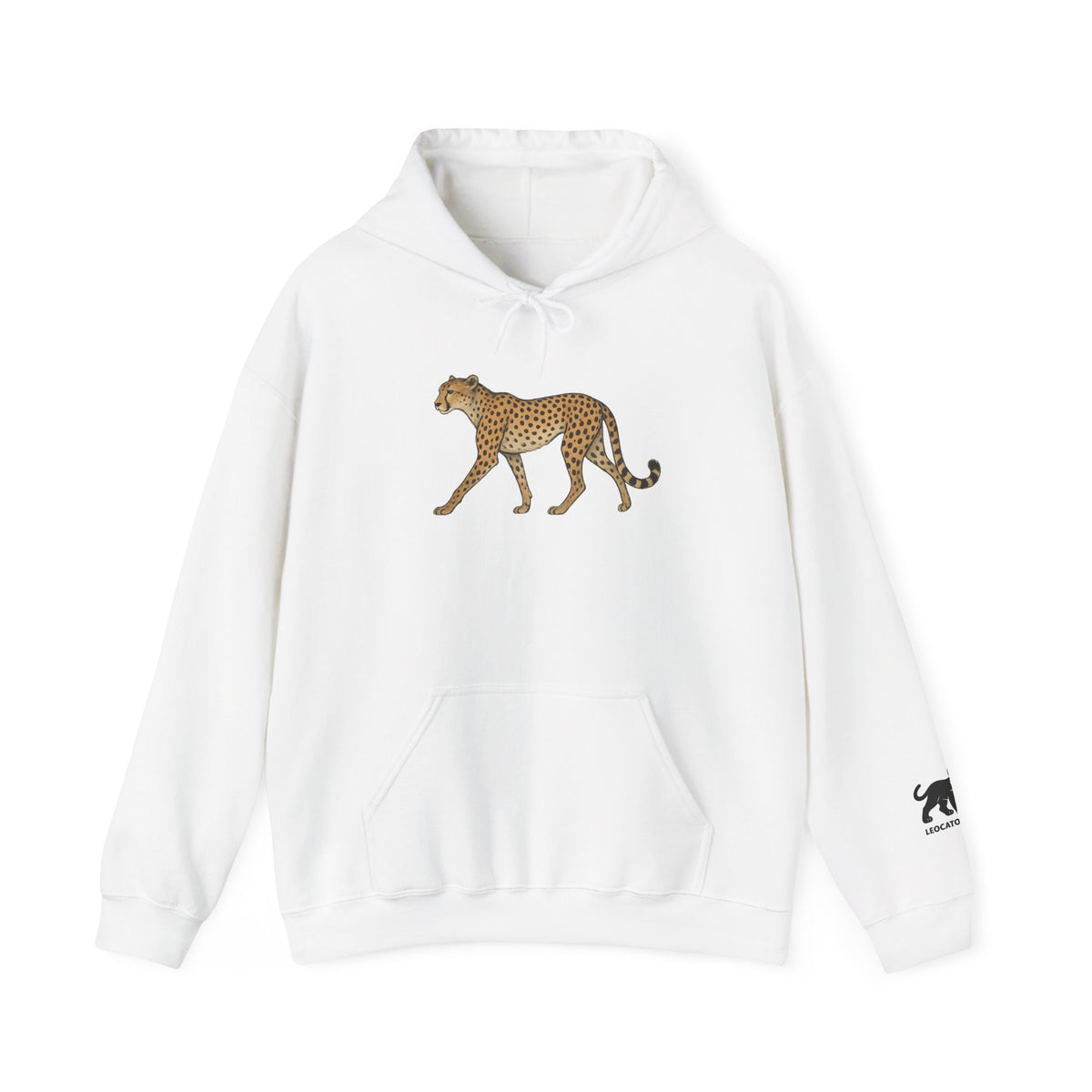 Unisex Hooded ' cheetah '