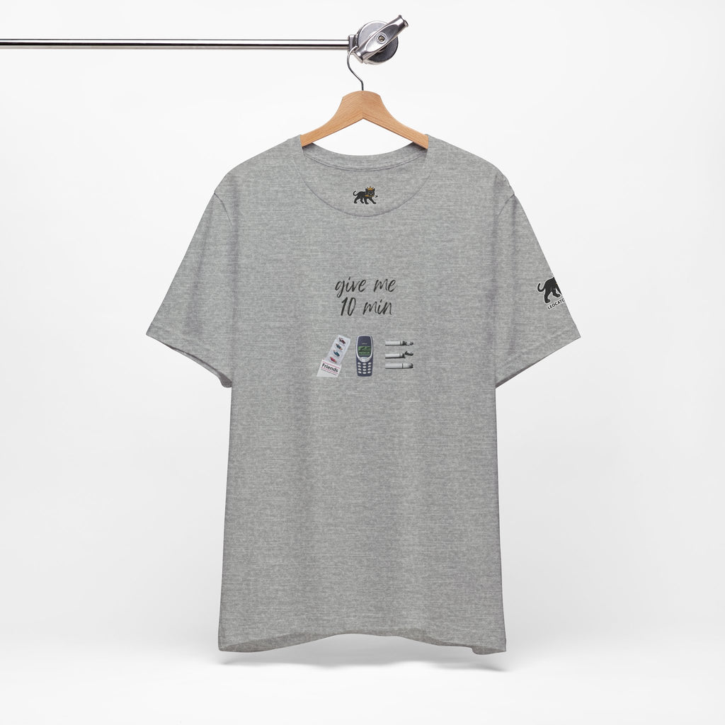 give me 10 min Graphic Tee, Casual Summer Shirt, Marine Life T-Shirt, Gift for Sea Lovers,  high quality