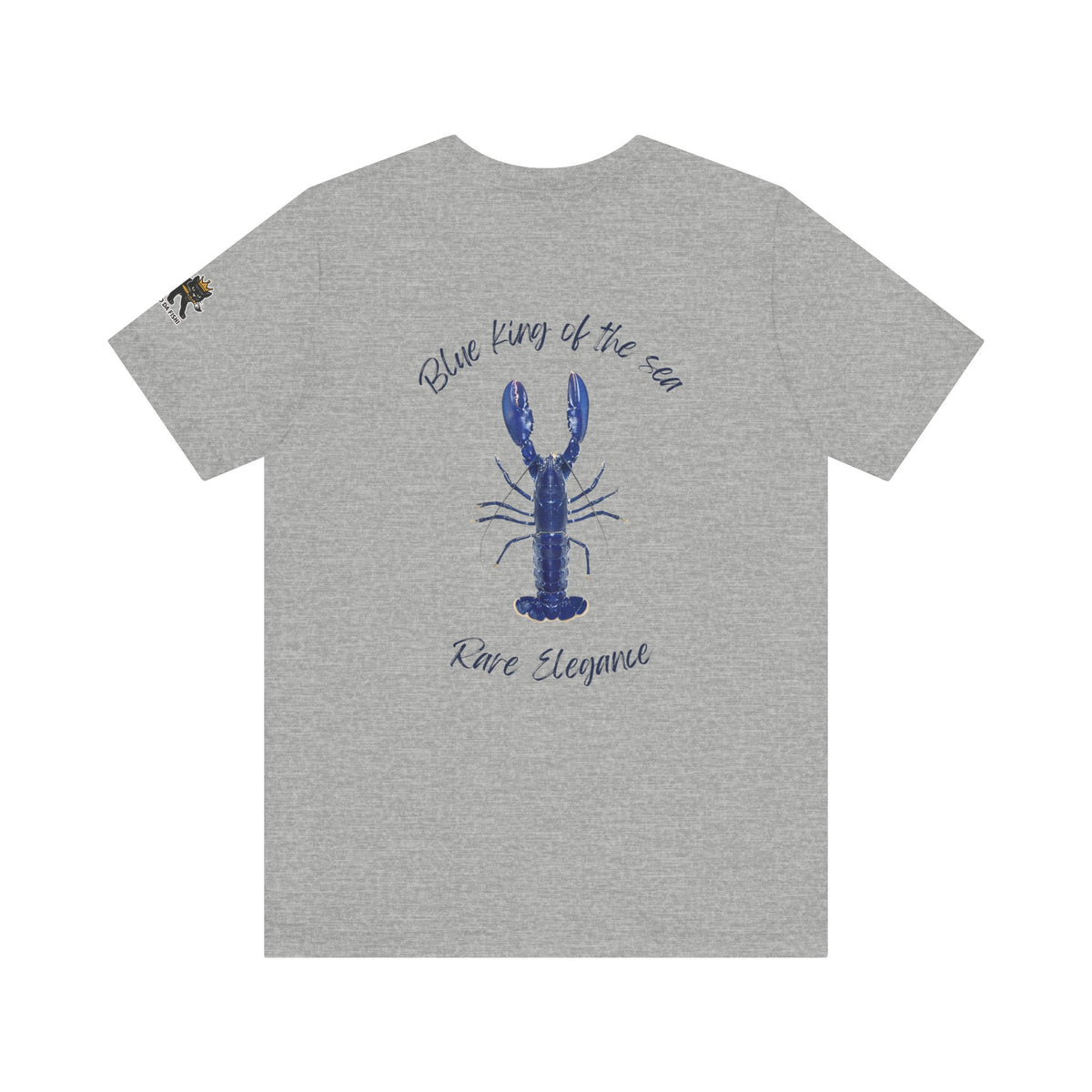 blue king of sea Lobster Graphic Tee, Casual Summer Shirt, Marine Life T-Shirt, Gift for Sea Lovers,  high quality
