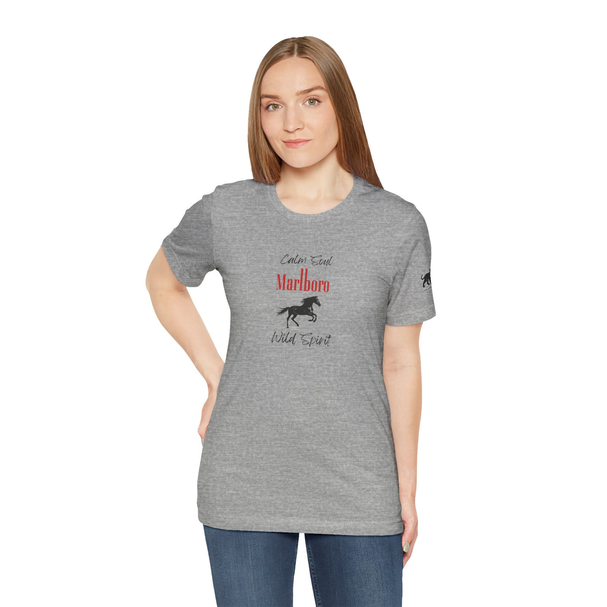 calm soul wild spirit Graphic Tee, Casual Summer Shirt, Marine Life T-Shirt, Gift for Sea Lovers,  high quality