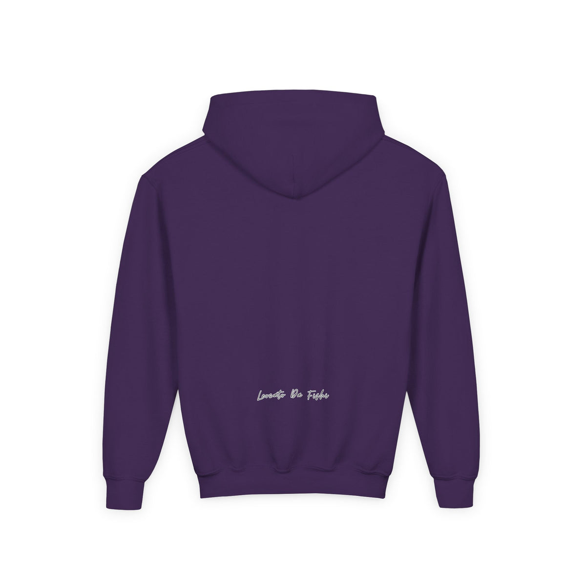 Youth Heavy Blend Hooded Sweatshirt with 'Leccato da Fish' Design - Cozy Gift for Teens, Memory Keepsake, Casual Wear, Birthday .