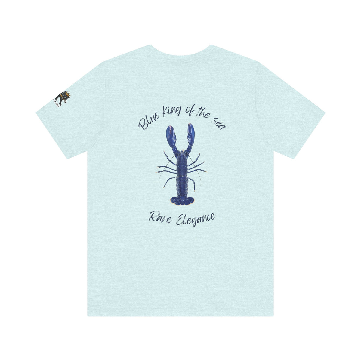 blue king of sea Lobster Graphic Tee, Casual Summer Shirt, Marine Life T-Shirt, Gift for Sea Lovers,  high quality