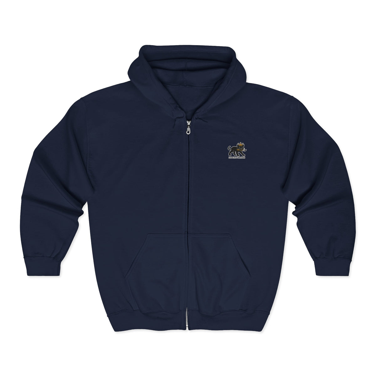 pain : no pain on gain Unisex Heavy Blend™ Full Zip Hooded Sweatshirt