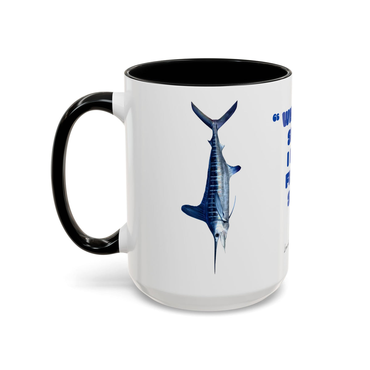 fishing time 1 Coffee Mug (11, 15oz)