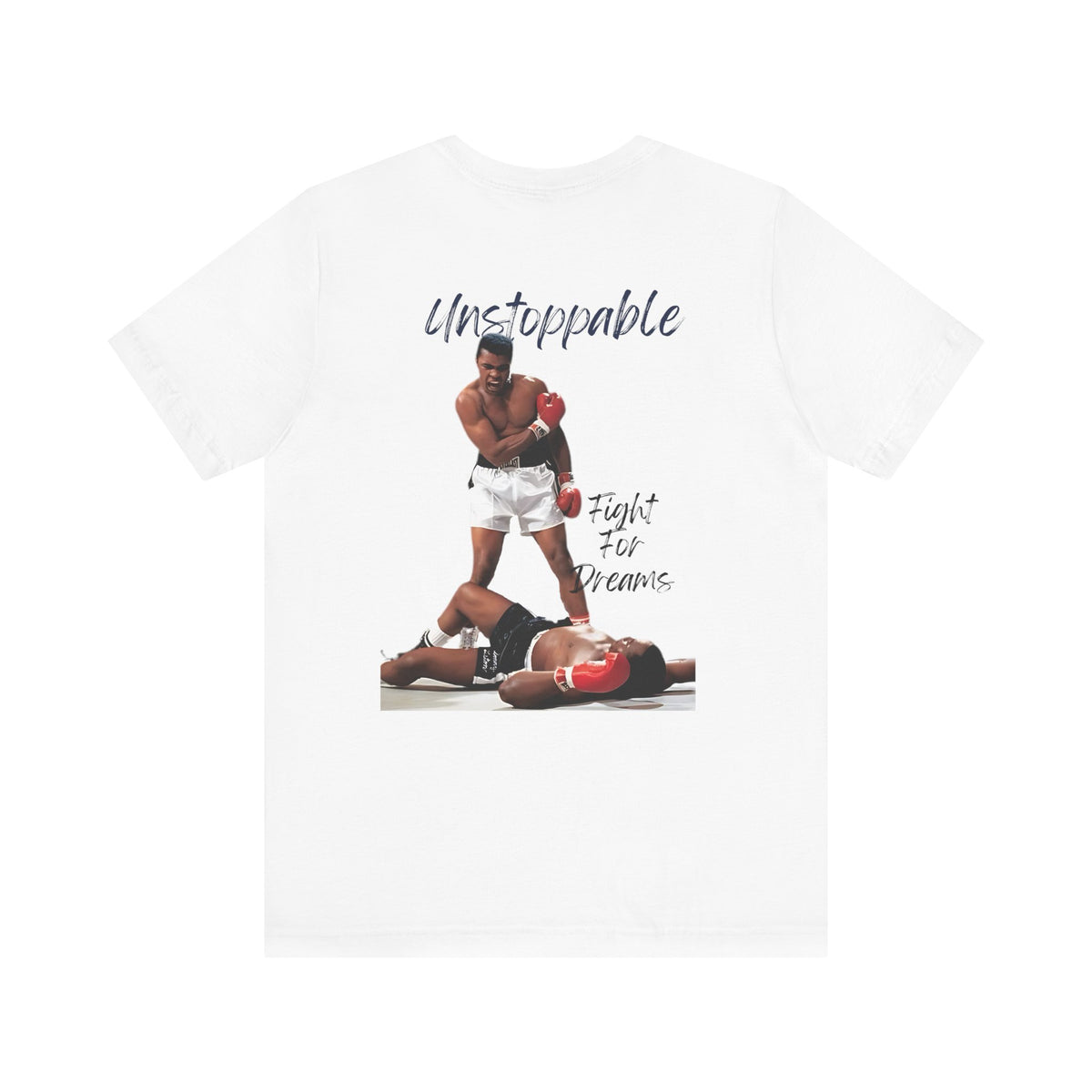 fight for dreams mohamed ali boxer Graphic Tee, Casual Summer Shirt, Marine Life T-Shirt, Gift for Sea Lovers,  high quality