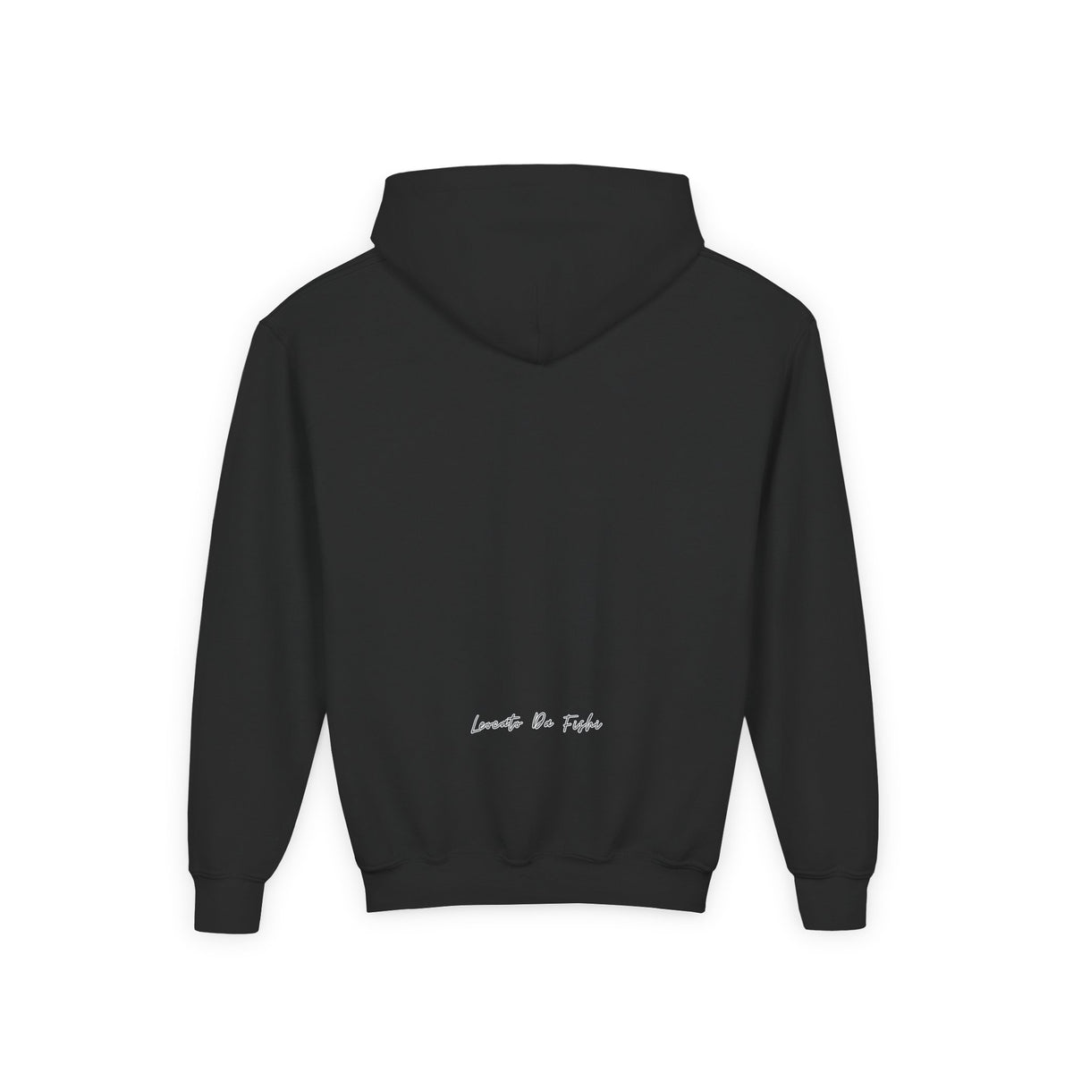Youth Heavy Blend Hooded Sweatshirt with 'Leccato da Fish' Design - Cozy Gift for Teens, Memory Keepsake, Casual Wear, Birthday .