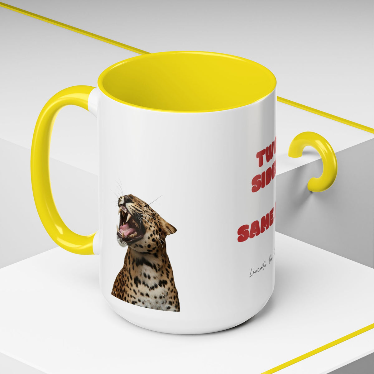 two sides same me  Coffee Mug (11, 15oz)
