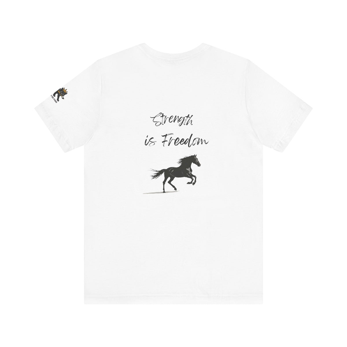 strength is freedom Graphic Tee, Casual Summer Shirt, Marine Life T-Shirt, Gift for Sea Lovers,  high quality