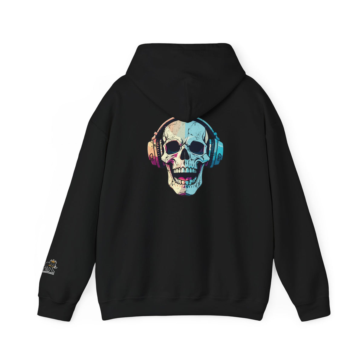 skull music Hooded Sweatshirt