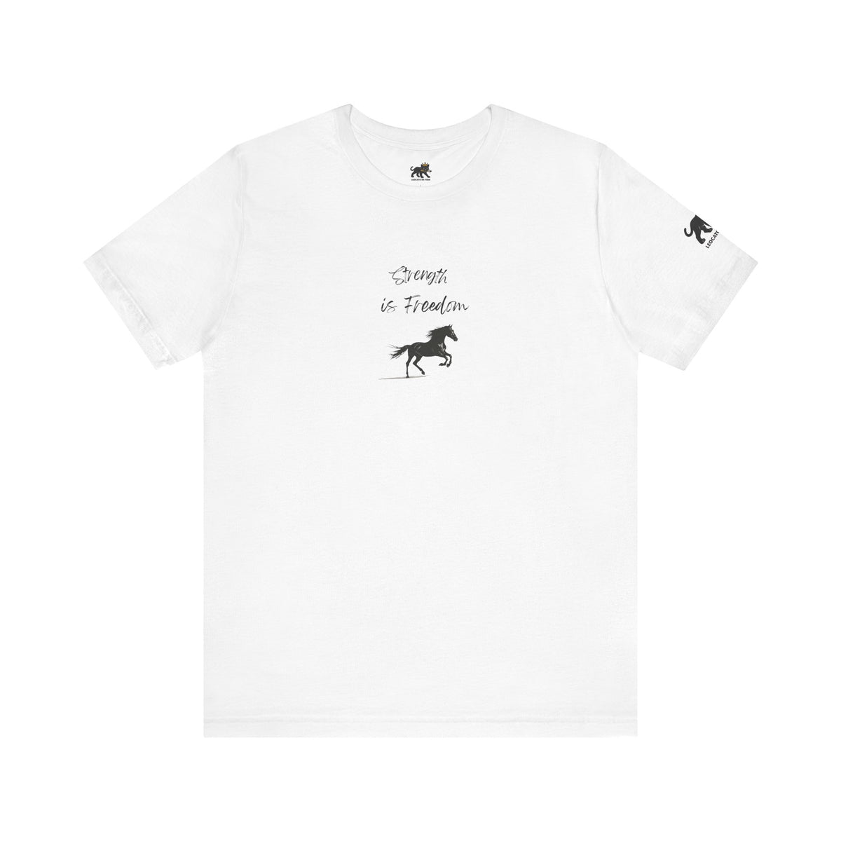 strength is freedom Graphic Tee, Casual Summer Shirt, Marine Life T-Shirt, Gift for Sea Lovers,  high quality