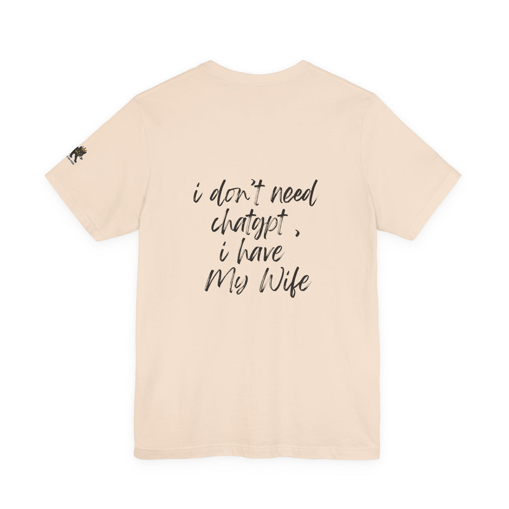 i dont need chatgpt  Graphic Tee, Casual Summer Shirt, Marine Life T-Shirt, Gift for Sea Lovers,  high quality