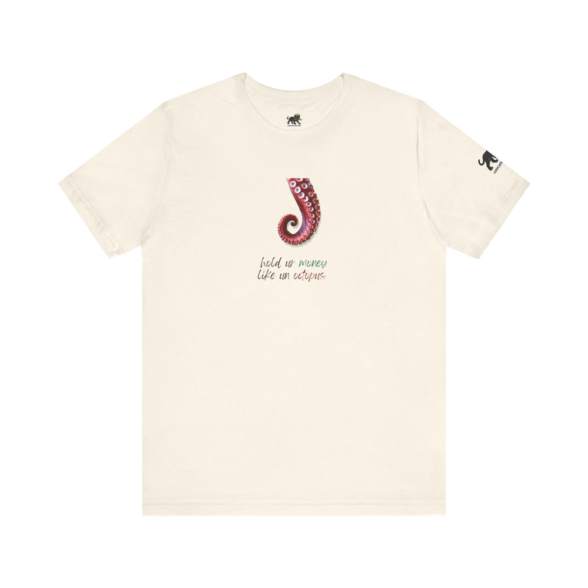 hold ur money like an octopus  Graphic Tee, Casual Summer Shirt, Marine Life T-Shirt, Gift for Sea Lovers,  high quality
