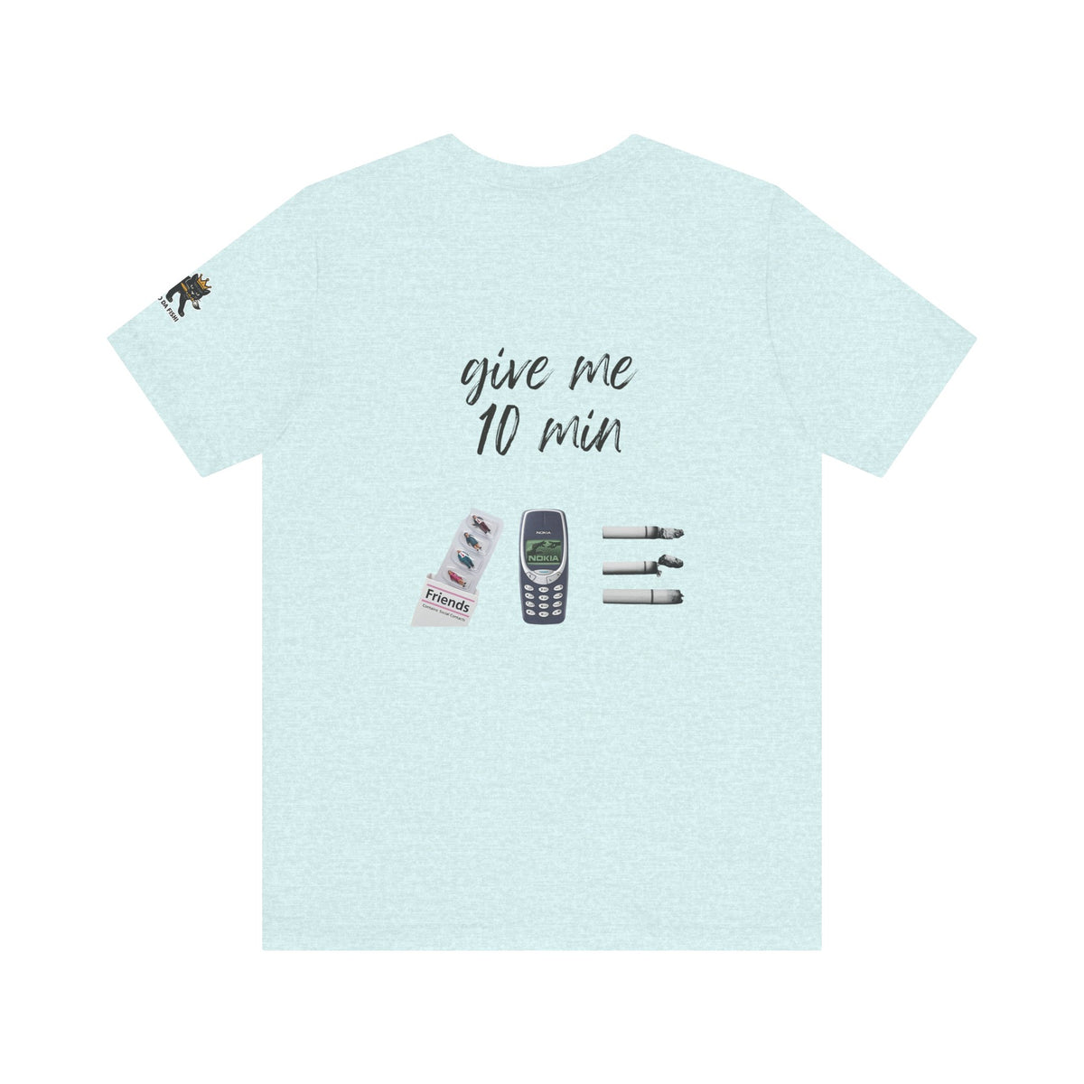 give me 10 min Graphic Tee, Casual Summer Shirt, Marine Life T-Shirt, Gift for Sea Lovers,  high quality