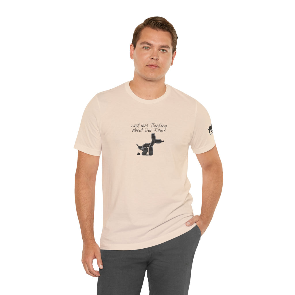 wait iam thinking about our future Graphic Tee, Casual Summer Shirt, Marine Life T-Shirt, Gift for Sea Lovers,  high quality