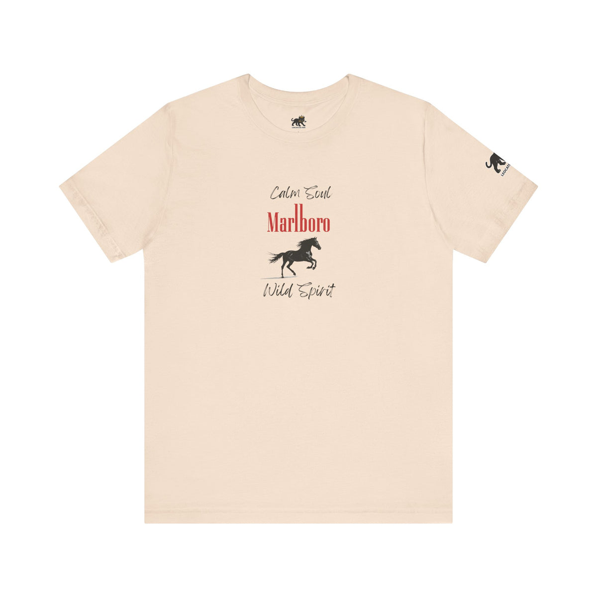 calm soul wild spirit Graphic Tee, Casual Summer Shirt, Marine Life T-Shirt, Gift for Sea Lovers,  high quality