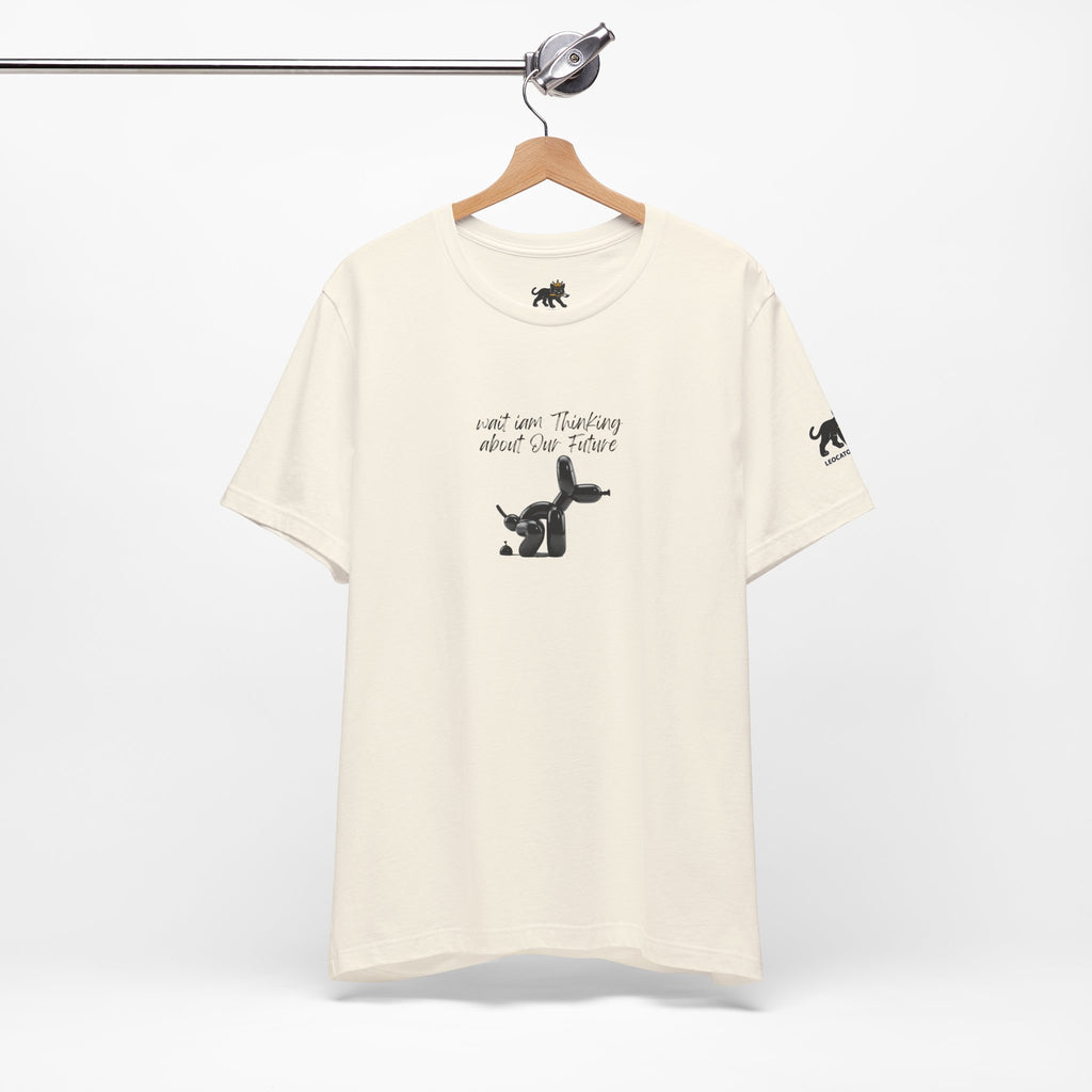 wait iam thinking about our future Graphic Tee, Casual Summer Shirt, Marine Life T-Shirt, Gift for Sea Lovers,  high quality