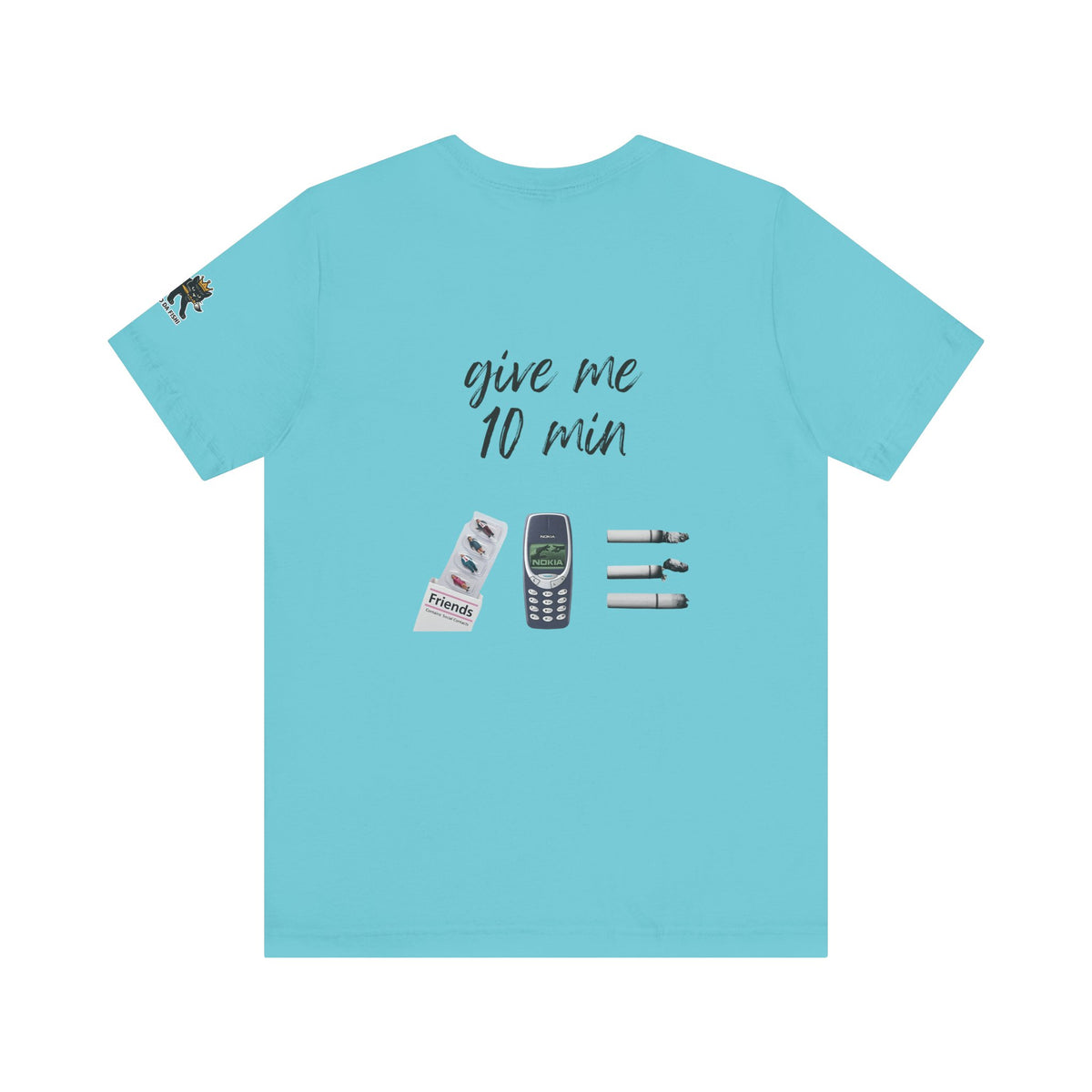 give me 10 min Graphic Tee, Casual Summer Shirt, Marine Life T-Shirt, Gift for Sea Lovers,  high quality