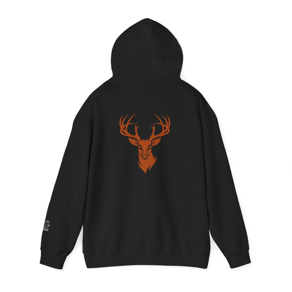 deer head Hooded Sweatshirt, Unisex Casual Hoodie