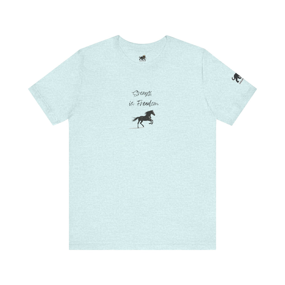 strength is freedom Graphic Tee, Casual Summer Shirt, Marine Life T-Shirt, Gift for Sea Lovers,  high quality
