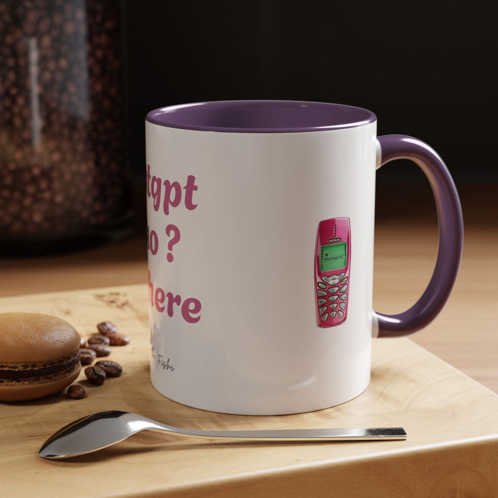 chatgpt how iam here Coffee Mug (11, 15oz)