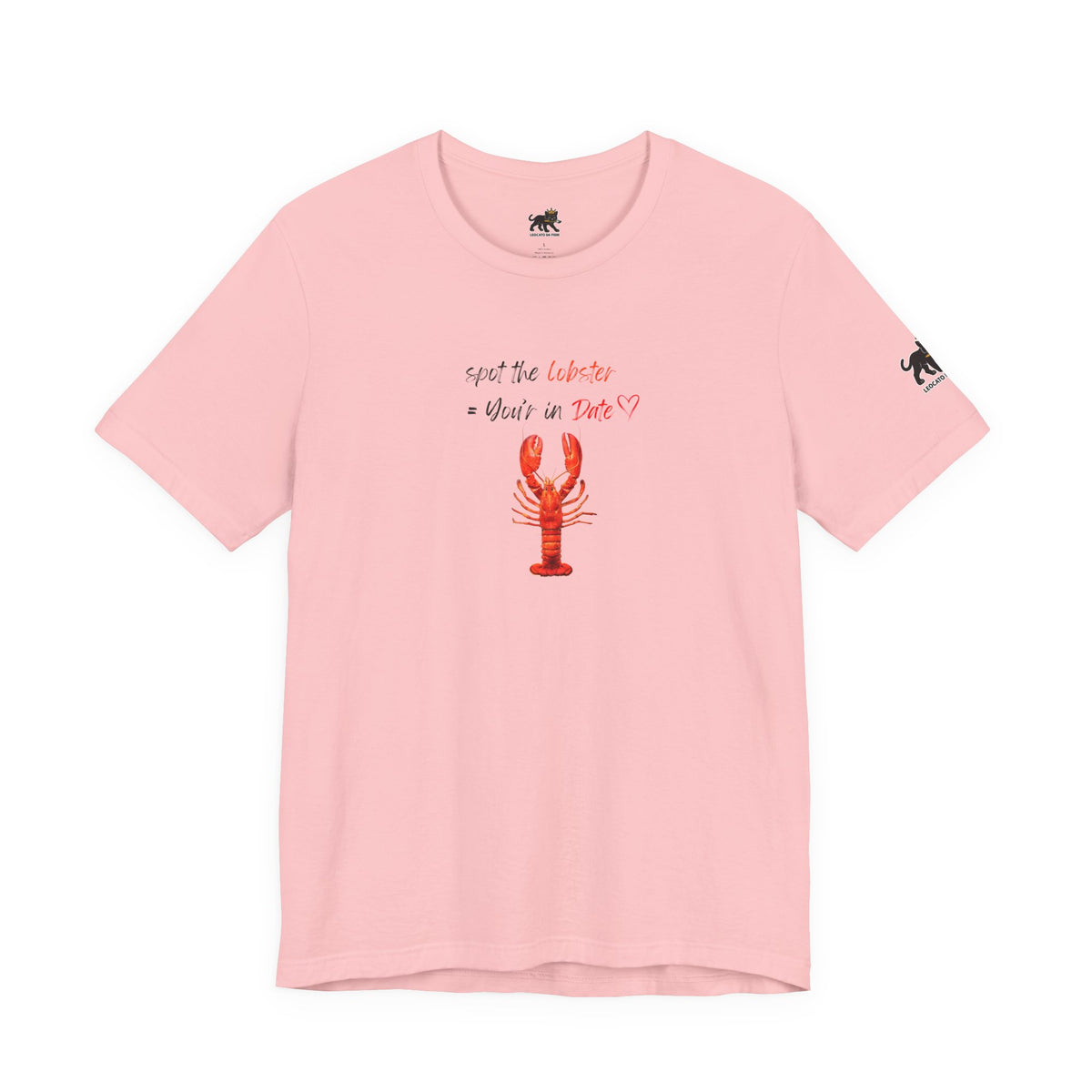 spot the  lobster your in date Graphic Tee, Casual Summer Shirt, Marine Life T-Shirt, Gift for Sea Lovers,  high quality