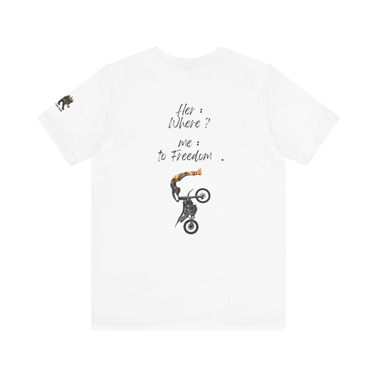 her where ? me to freedom Graphic Tee, Casual Summer Shirt, Marine Life T-Shirt, Gift for Sea Lovers,  high quality